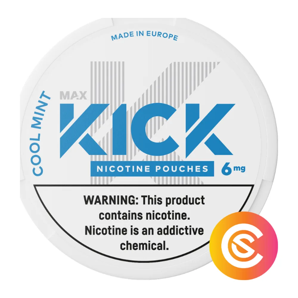 KICK MAX Cool Mint Medium 6 mg